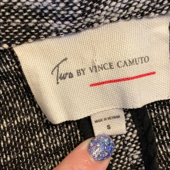 Two by Vince Camuto Gray Zip Jacket S Small EUC - Picture 2 of 6